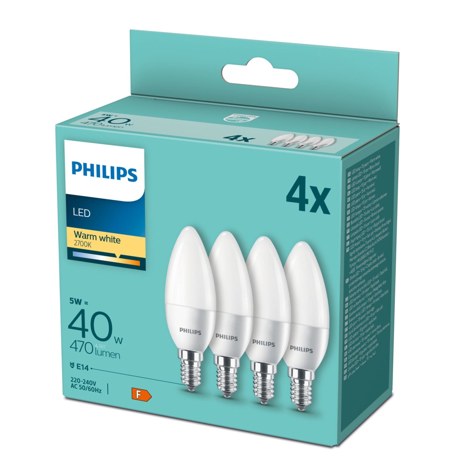 Philips 8719514313408 lampada LED 5 W F