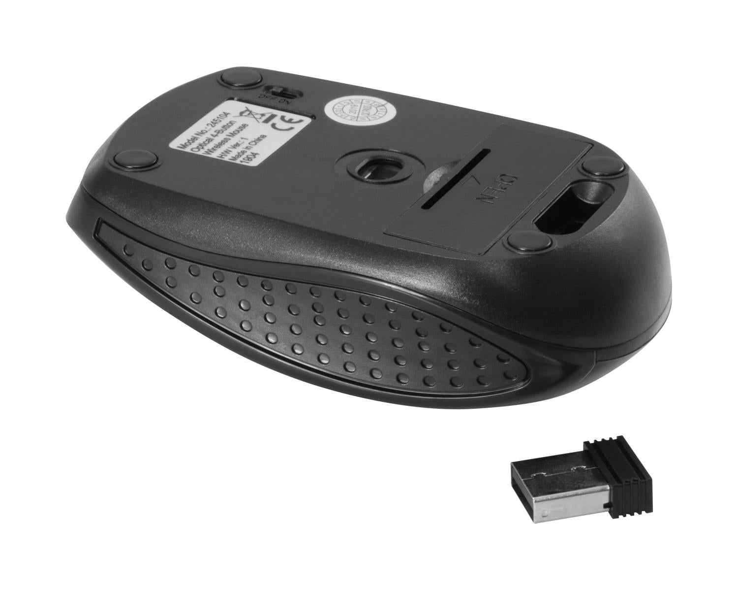 Equip 245104 mouse Ambidestro RF Wireless Ottico 1600 DPI