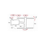 OMB Smart 3 139,7 cm (55") Nero