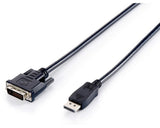 Equip 119336 cavo e adattatore video 2 m DisplayPort DVI-D Nero