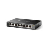 TP-Link TL-SG108E switch di rete Gestito L2 Gigabit Ethernet (10/100/1000) Nero