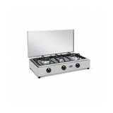 Parker Fornello a Gas 3 Fuochi per Uso Esterno in Acciaio Inox Mod. 300 ACCGP - PFO300ACCMUGP