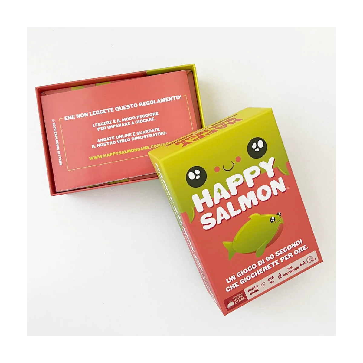 Asmodee Happy Salmon 2 min Gioco da tavolo Festa