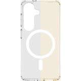 Cellularline Clear Mag - Galaxy S26 Custodia trasparente ultra resistente con bordo in gomma, compatibile con ecosistema Qi2 e accessori magnetici, trattata contro l ingiallimento.