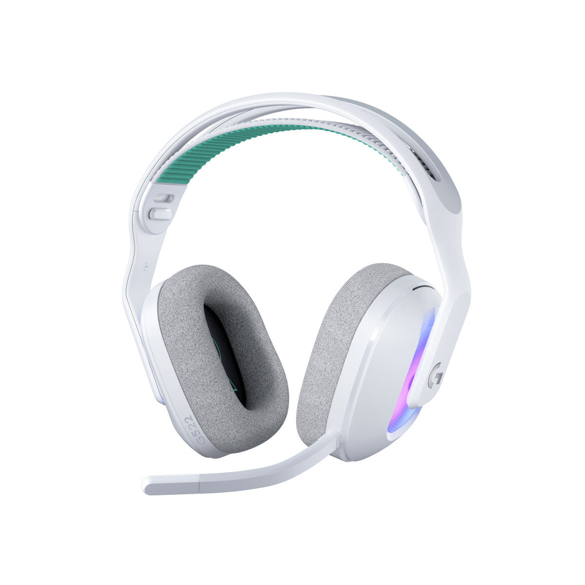Logitech G G522 Lightspeed Auricolare Con cavo e senza cavo A Padiglione Gaming USB tipo-C Bluetooth Bianco