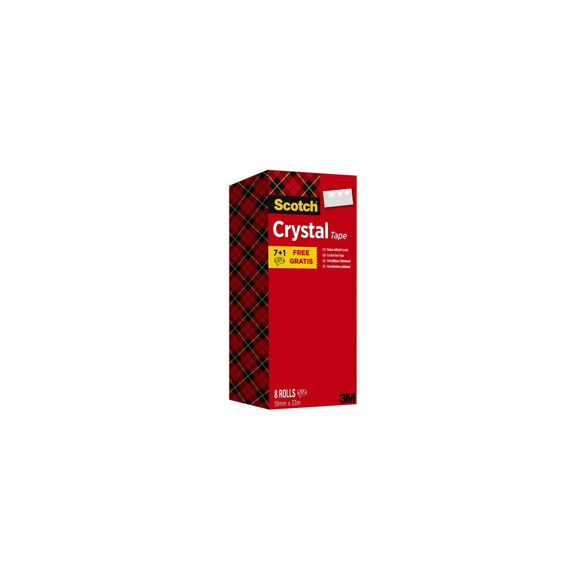 3M 7100026961 nastro adesivo Adatto per uso interno 33 m Cloruro di polivinile (PVC) Trasparente