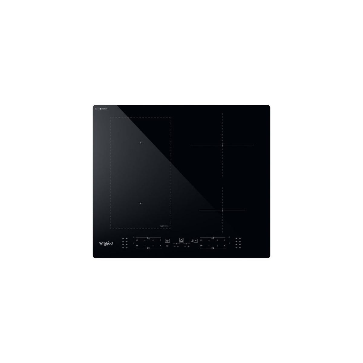 Whirlpool WL B4060 CPNE Piano Cottura a Induzione 4 Fornelli da Incasso 59 cm Nero