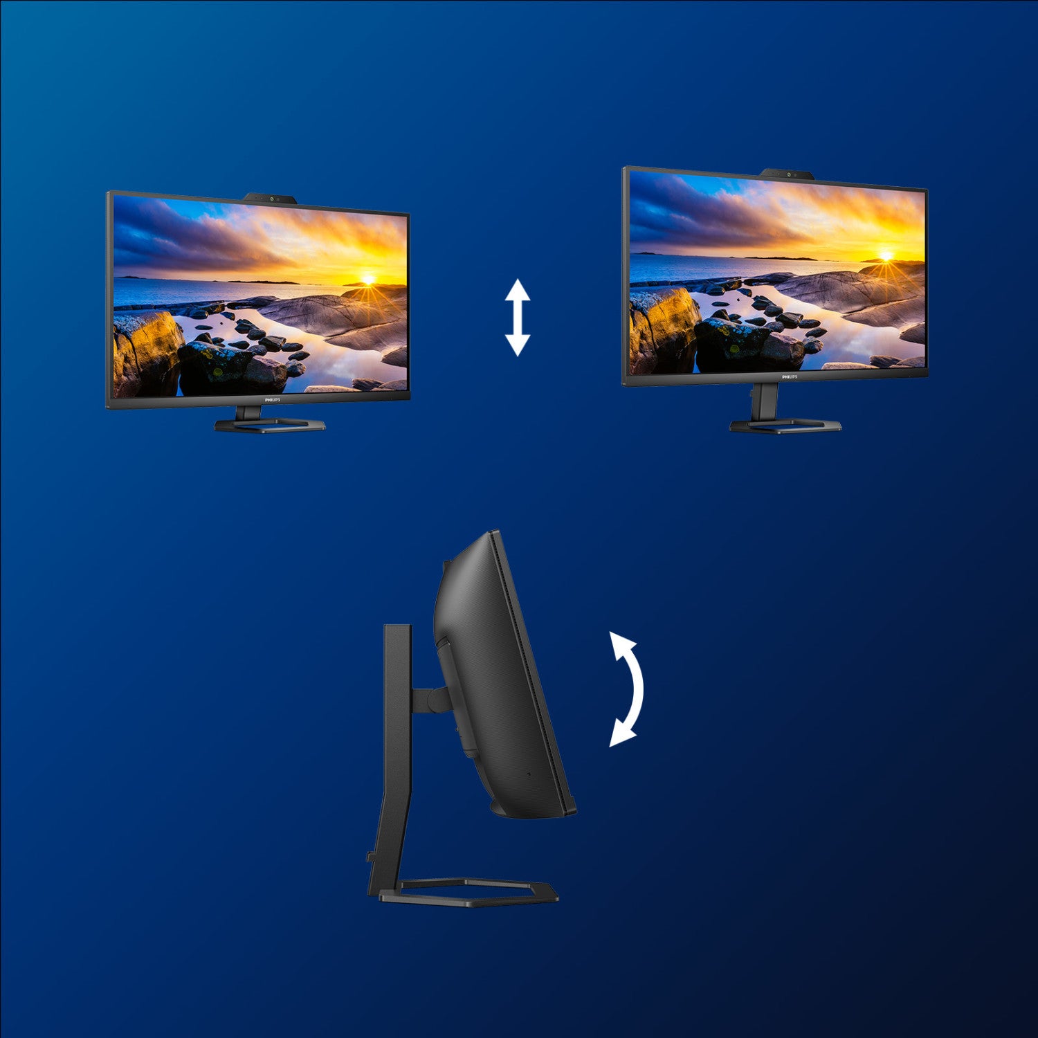 Philips 5000 series 34E1C5600HE/00 LED display 86,4 cm (34pollici) 3440 x 1440 Pixel 4K Ultra HD Nero
