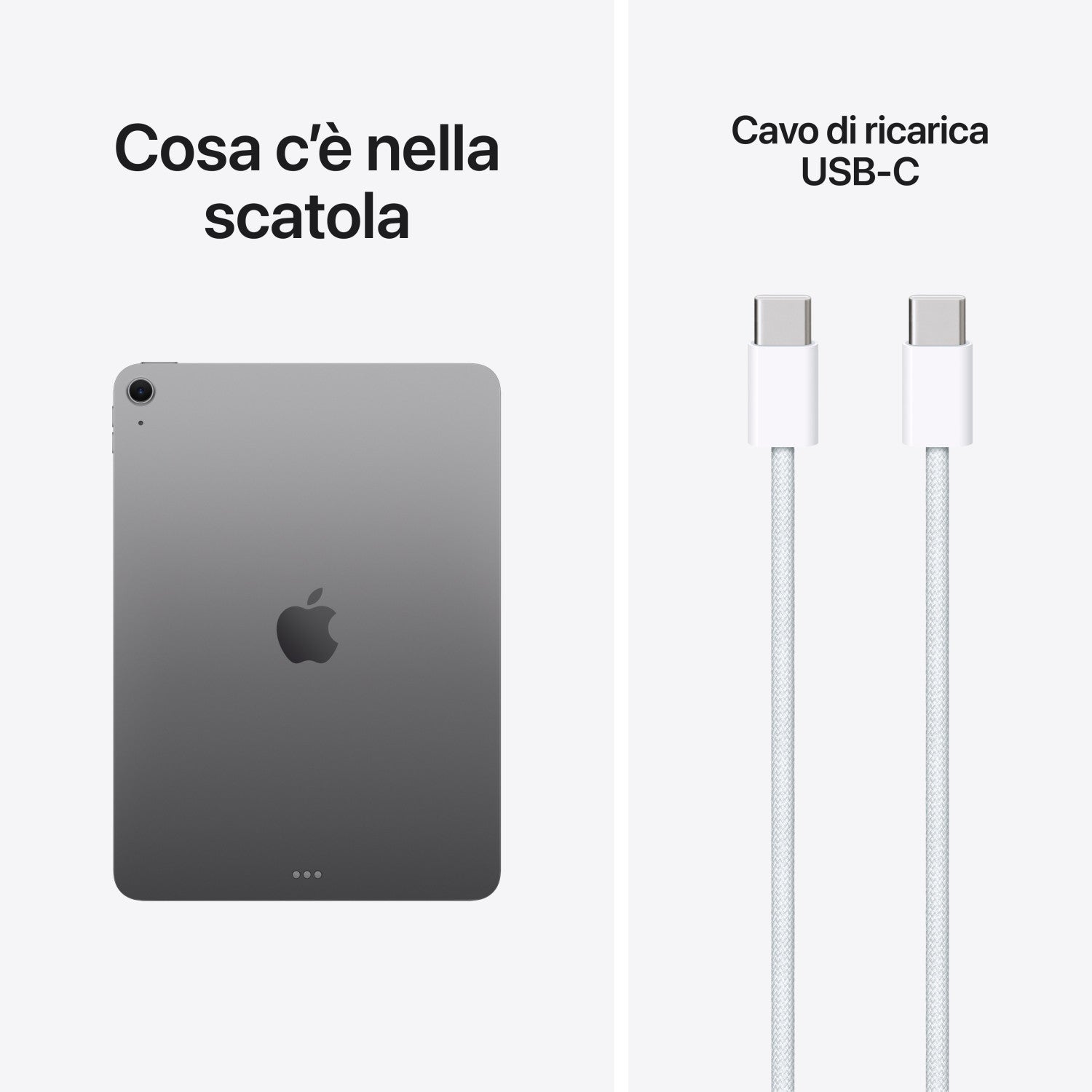 Apple iPad Air Apple M 512 GB 27,9 cm (11") 12 GB Wi-Fi 7 (802.11be) iPadOS 26 Grigio