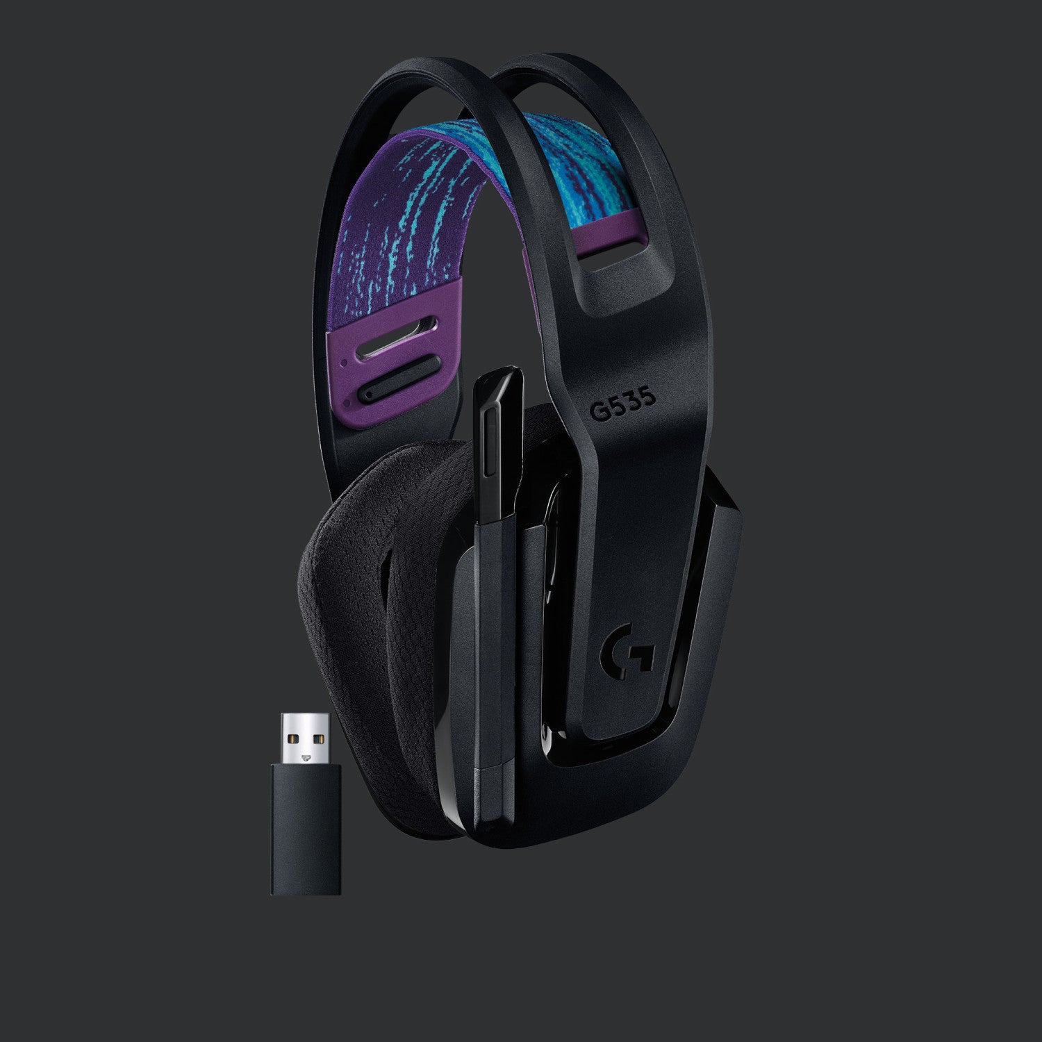 Logitech G G535 Cuffie Wireless a Padiglione da Gaming Nero