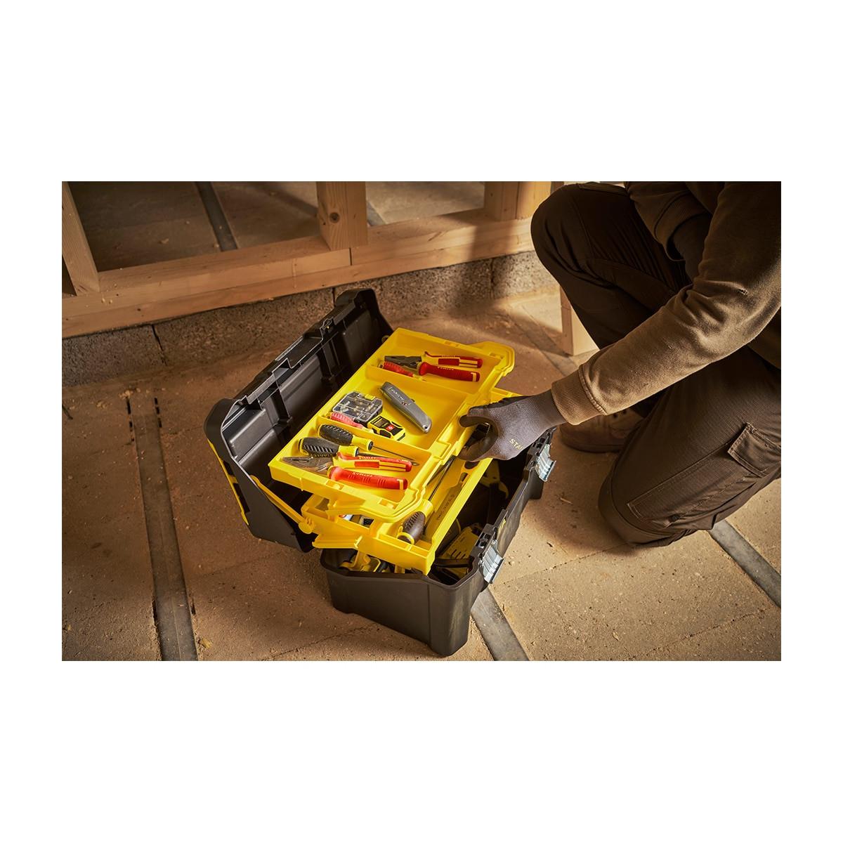 Stanley STST83397-1 Valigetta porta attrezzi Custodia rigida Nero Giallo