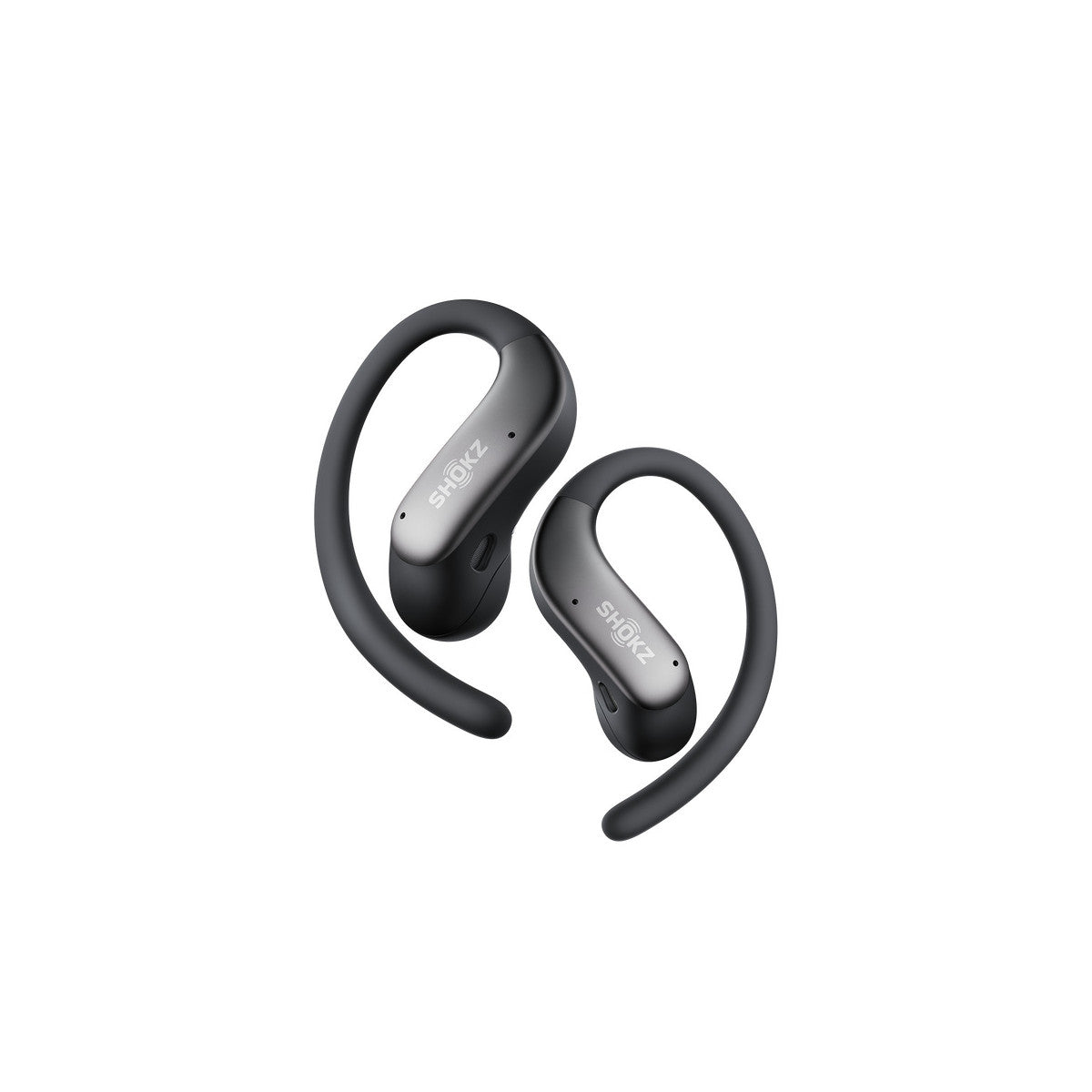 SHOKZ OpenFit Air 2 Auricolare True Wireless Stereo (TWS) A clip Chiamate/Musica/Sport/Tutti i giorni USB tipo-C Bluetooth Nero