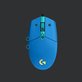 Logitech G G203 Lightsync mouse USB tipo A 8000 DPI