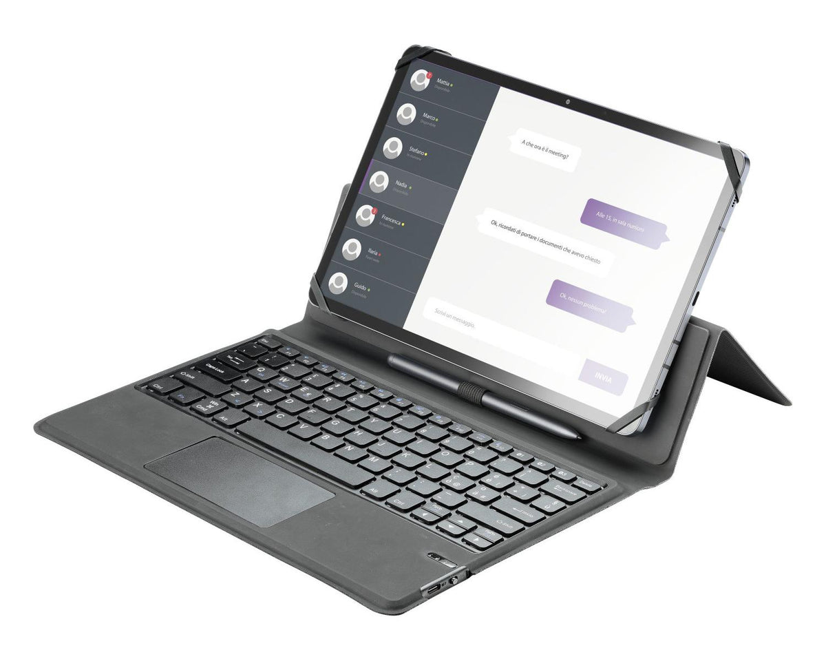 Cellularline Keyboard Case Tablet fino a 11 pollici Nero