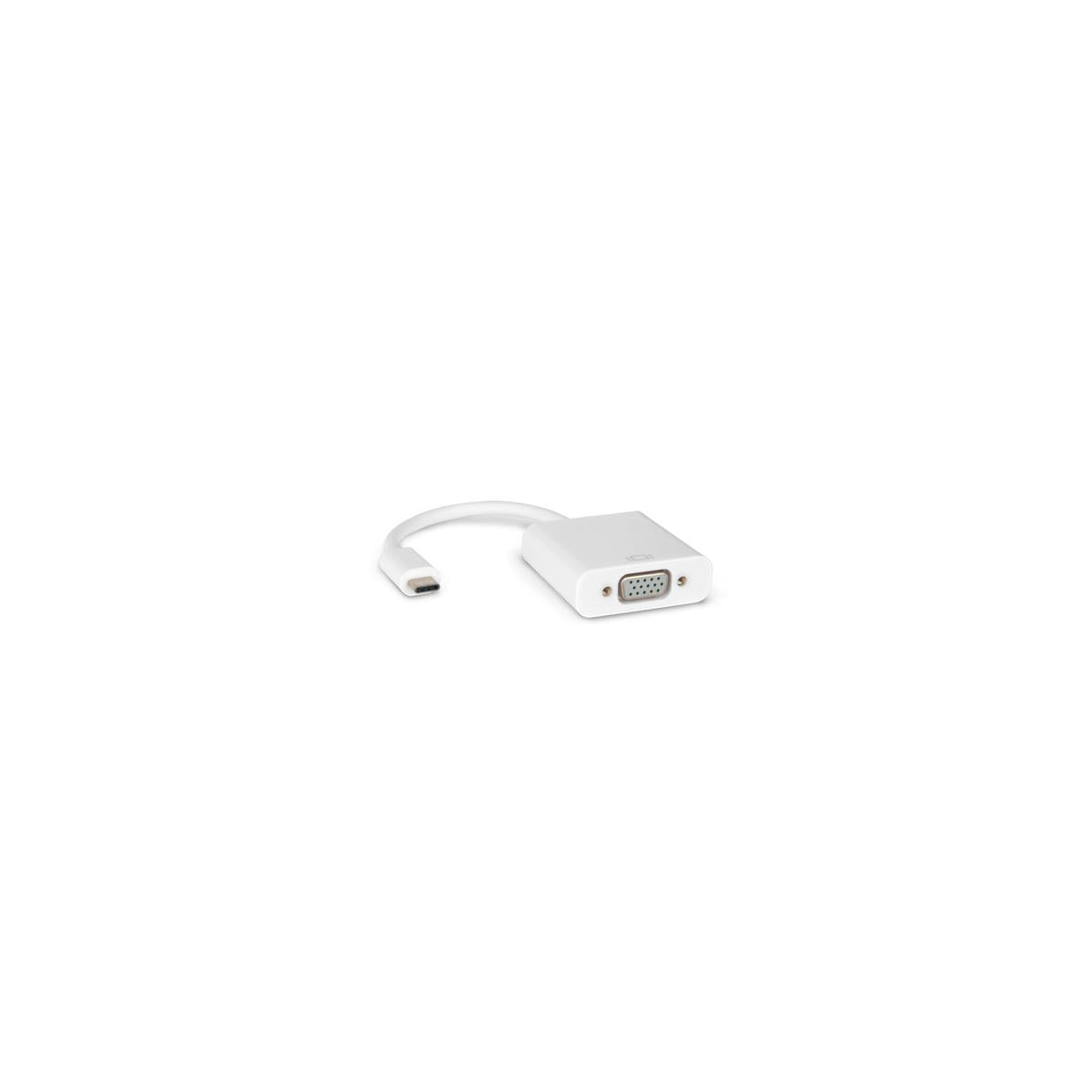 Hamlet HVATC2VGA cavo e adattatore video 0,13 m USB tipo-C VGA (D-Sub) Bianco
