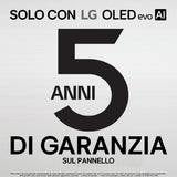 LG OLED evo AI 55 Pollici Serie G6 OLED55G64LW, 4K, Hyper Radiant Color, Staffa a filo muro inclusa, G-Sync, SMART TV 2026