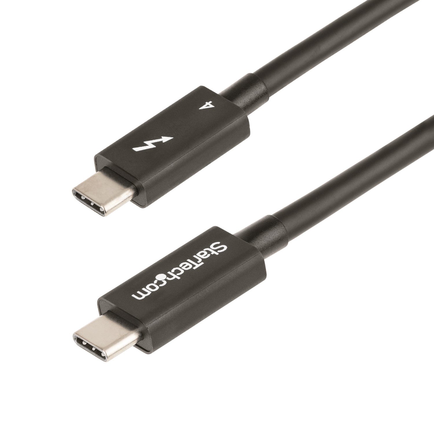StarTech.com Cavo Thunderbolt 4 da 50cm - 40Gbps - PD 100W - Cavo Video/Trasferimento dati 4K/8K - Cavo Thunderbolt Certificato Intel Compatibile con USB4/Thunderbolt 3/USB 3.2/USB Tipo C/DisplayPort - Cavo USB C