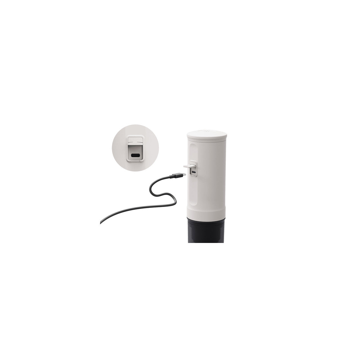 Outin Nano Macchina Espresso Portatile Bianco USB-C Compattta