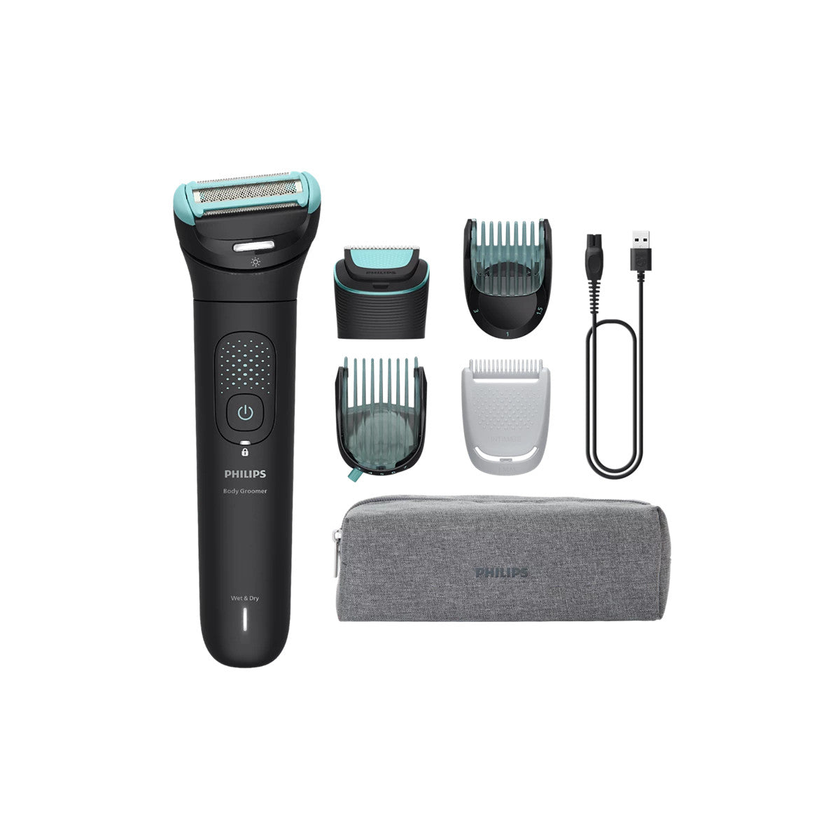 Philips 7000 series Body Groomer BG7470/15 Testina flessibile 2D, doppia rifinitura/rasatura