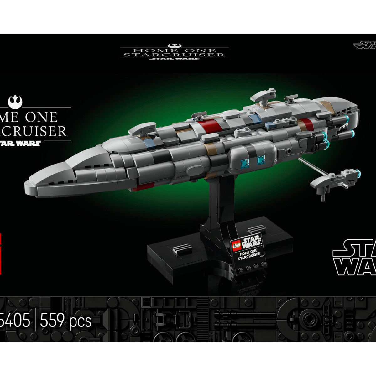 LEGO Star Wars Home One Starcruiser 75405 Set Costruzione 559 Pezzi Adulti