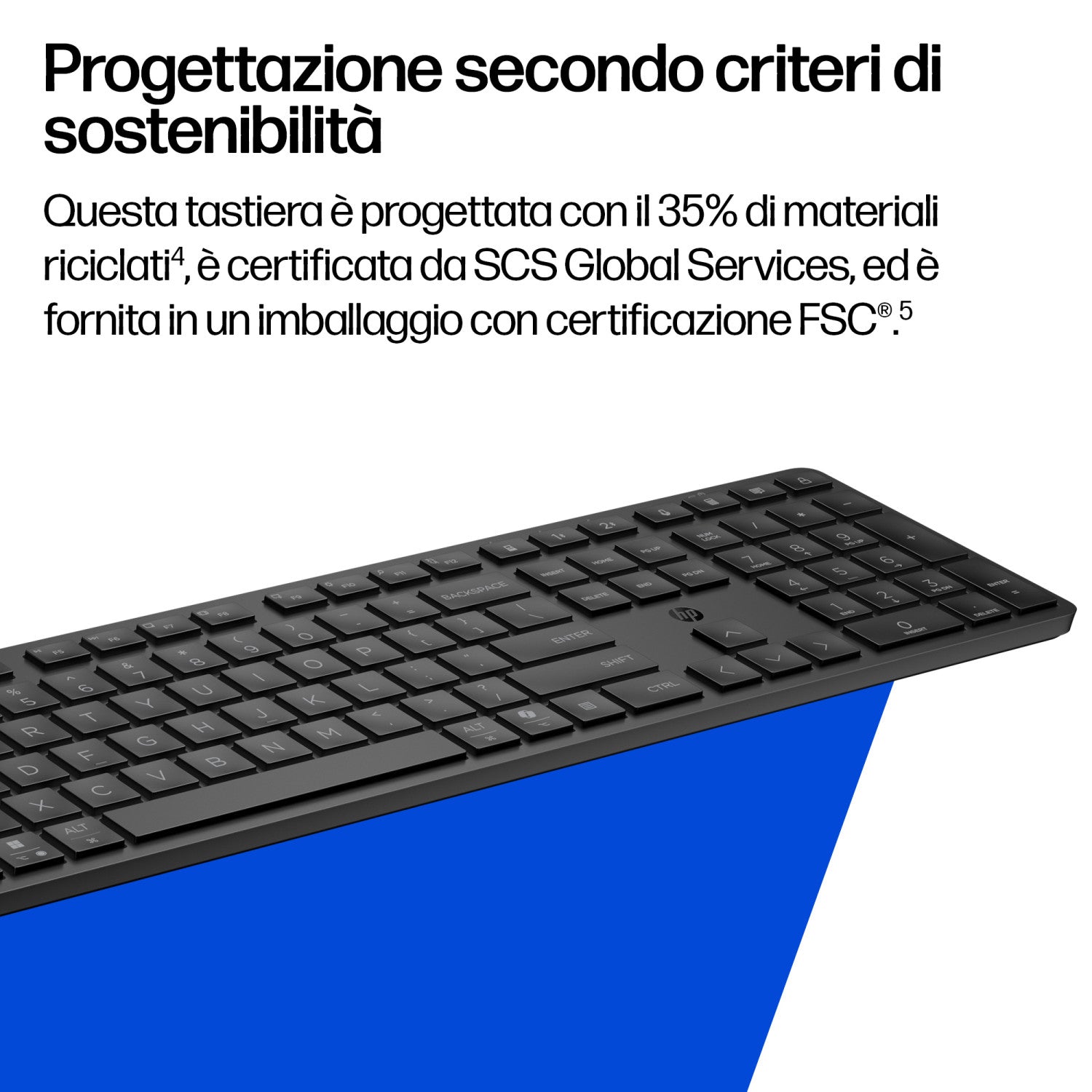 HP Tastiera 495K multi-dispositivo e dual-mode