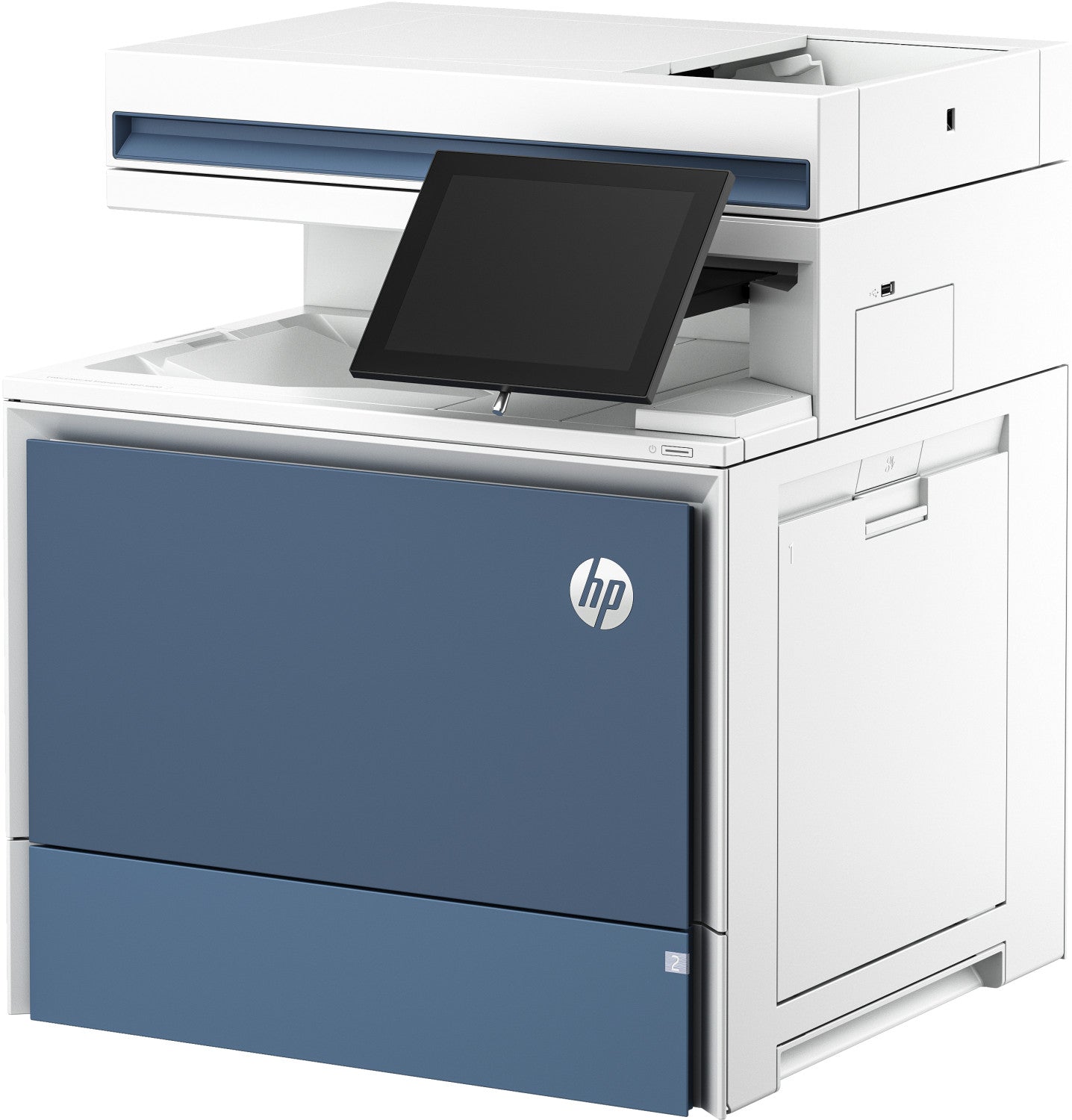 HP 6QN29A Stampante LaserJet Color Enterprise MFP 5800dn Printer Stampante Laser A4 1200x1200 DPI 43 ppm Bianco Blu