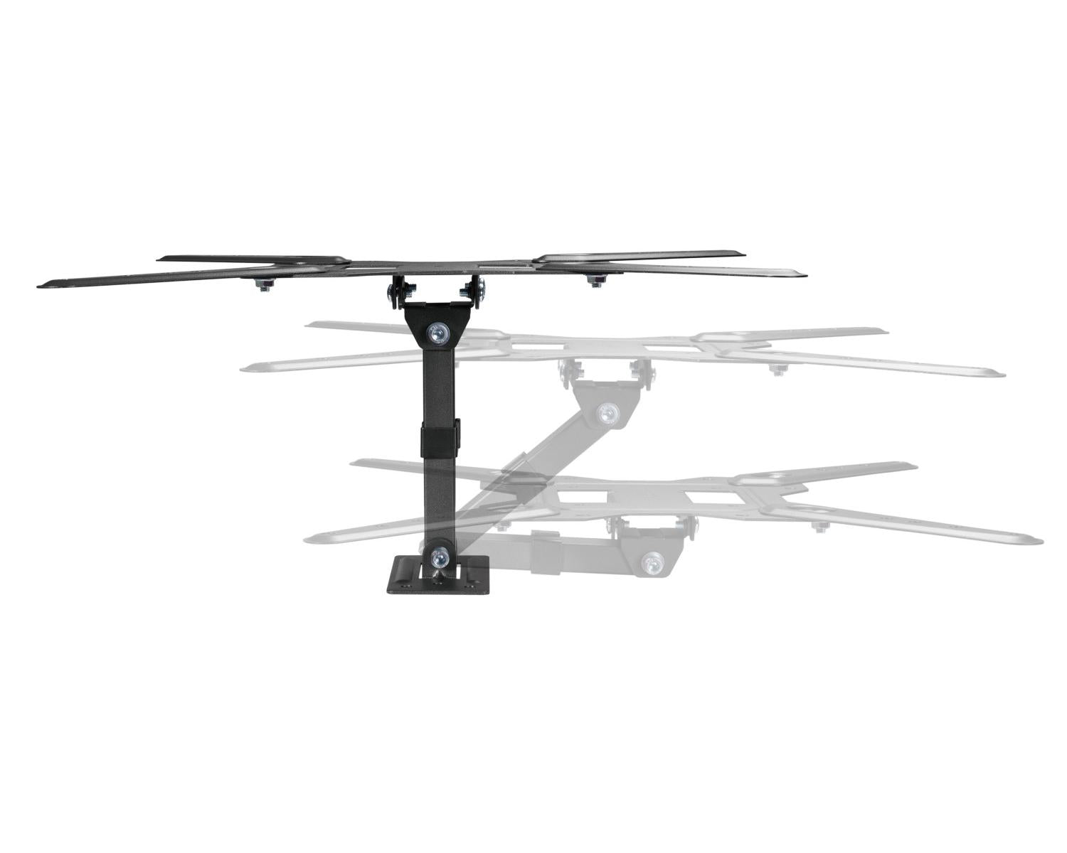 Equip 650412 Supporto TV a parete 139,7 cm (55") Nero