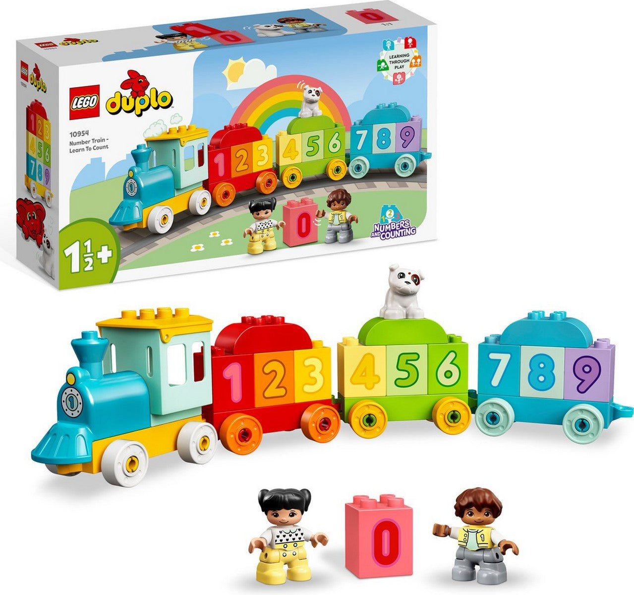 LEGO DUPLO Treno dei numeri Impara a contare - 10954