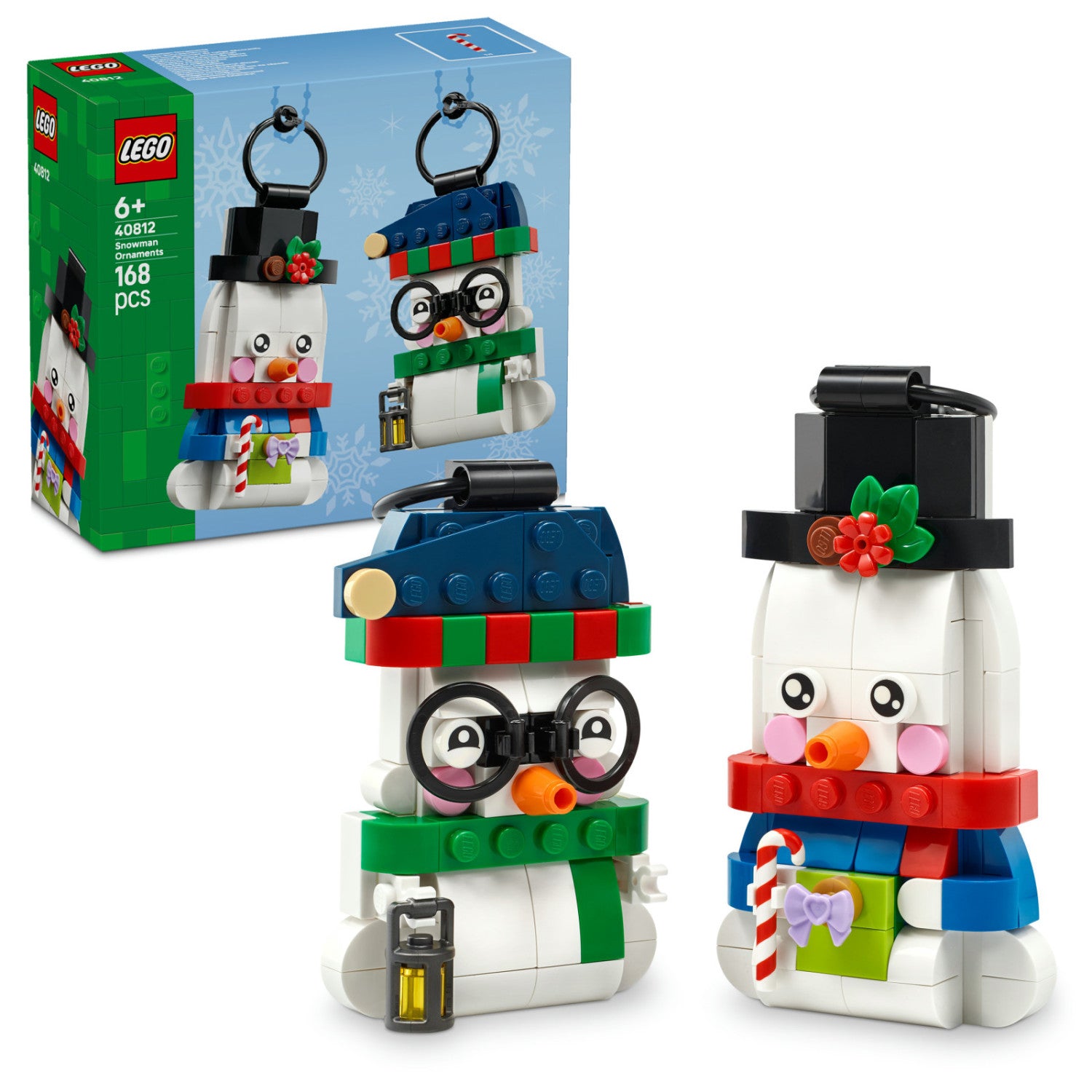 LEGO Iconic Pupazzi Di Neve Ornamentali 40812