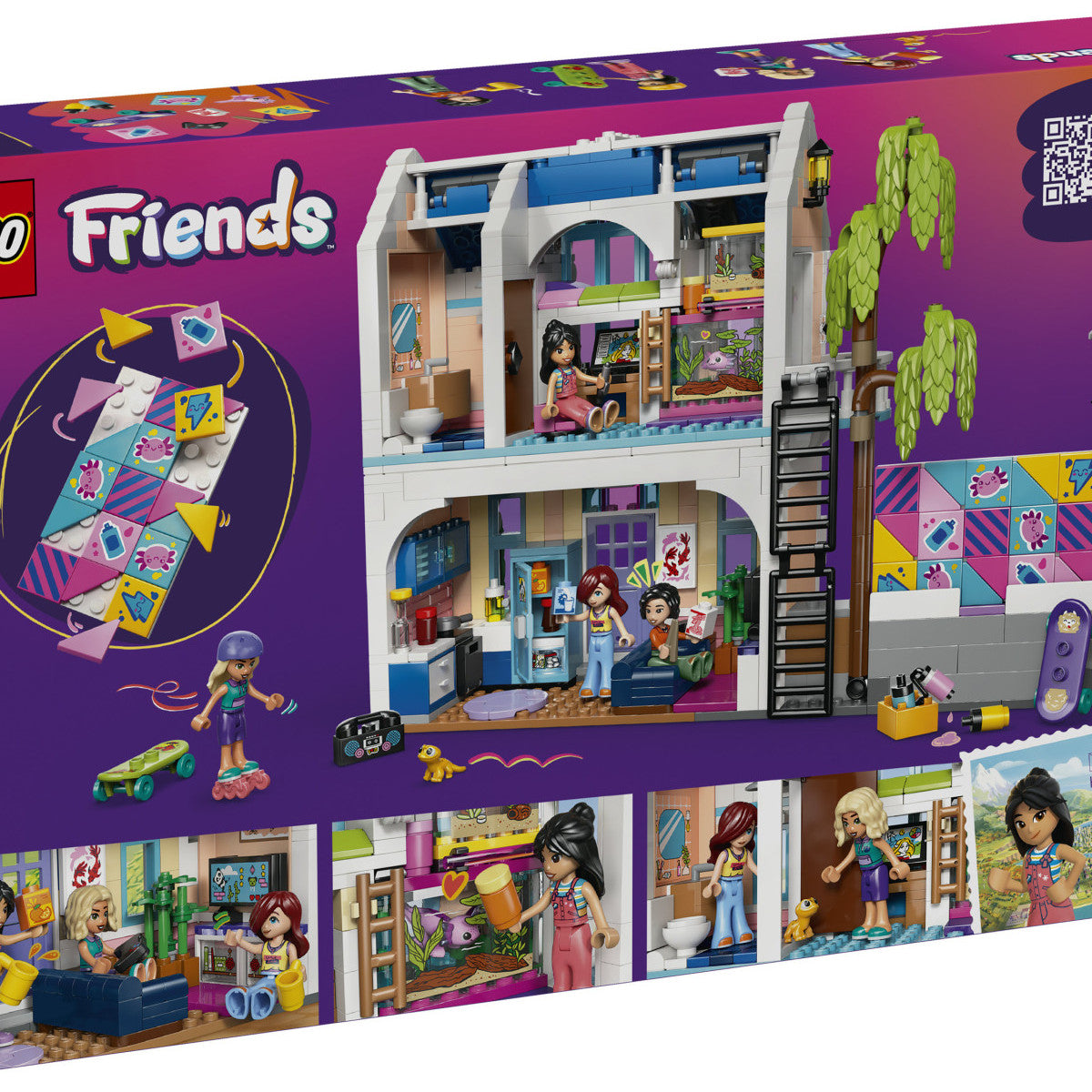 LEGO Friends Casa della Famiglia di Liann 42687 Set da Costruzione 946 Pezzi per Bambini dai 7 Anni