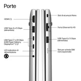 HP DQ6M8AT laptop Intel Core 5 Computer portatile 35,6 cm (14") WUXGA 16 GB LPDDR5x-SDRAM 512 GB SSD Wi-Fi 7 (802.11be) Windows 11 Pro AI PC Argento