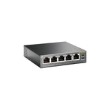 TP-Link TL-SG1005P Switch di Rete Non gestito Gigabit Ethernet Supporto Power Over Ethernet Nero