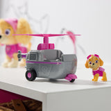 PAW Patrol , Elicottero di Skye con Personaggio Action Figure, Veicolo di Salvataggio Aereo con Elica Rotante per Missioni ad Adventure Bay, Giocattolo per Bambini e Bambine, 3 Anni