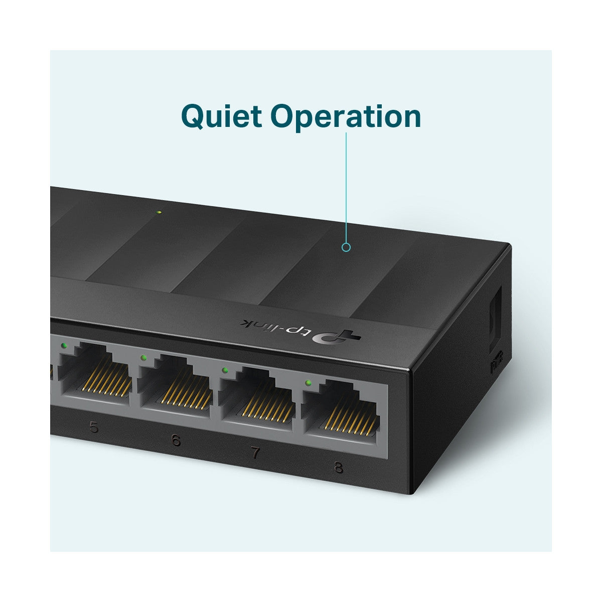 TP-Link LS1008G switch di rete Non gestito Gigabit Ethernet (10/100/1000) Nero