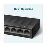 TP-Link LS1008G switch di rete Non gestito Gigabit Ethernet (10/100/1000) Nero