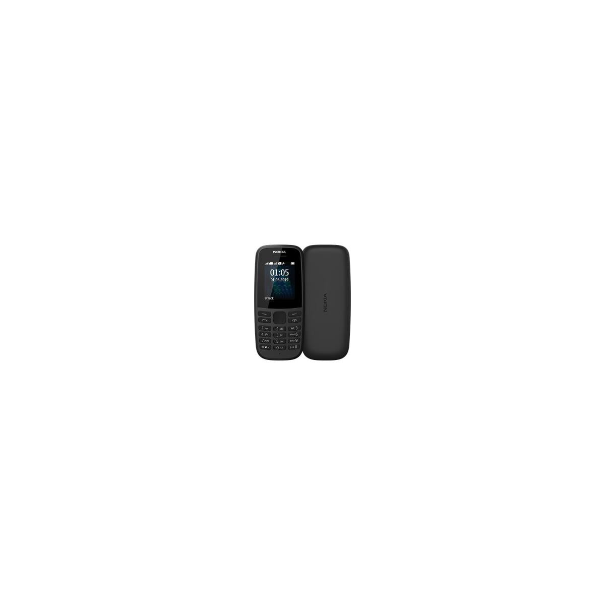 Nokia 105 Telefono Cellulare Basico 73,02 g Doppia SIM Nero