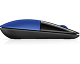 HP Z3700 Blue Wireless mouse Ambidestro RF Wireless Ottico 1200 DPI