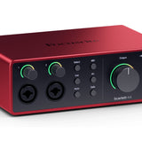 Focusrite Scarlett 4i4 Interfaccia audio Red e Black