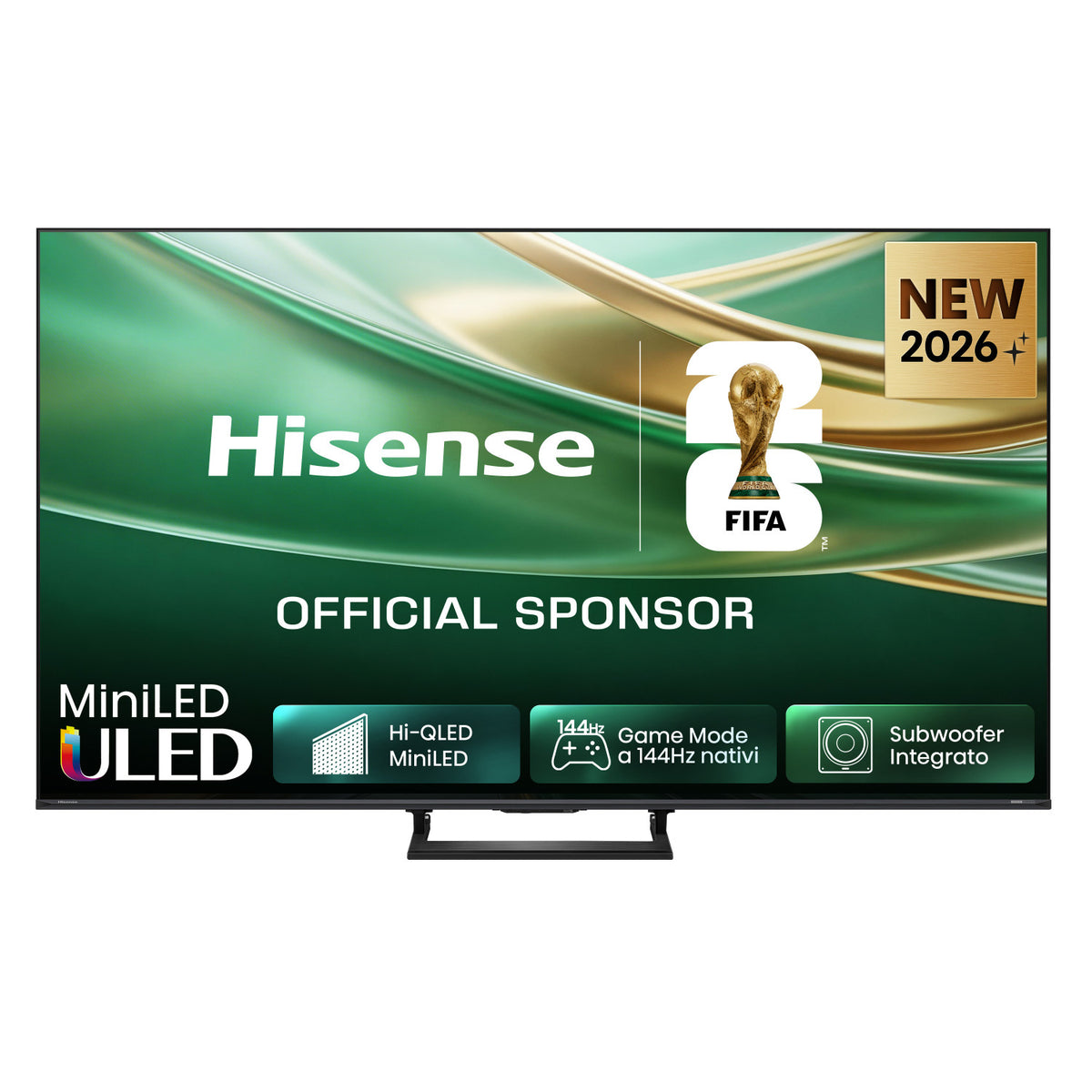 Hisense 55Q8S 139,7 cm (55") 4K Ultra HD Smart TV Wi-Fi Nero