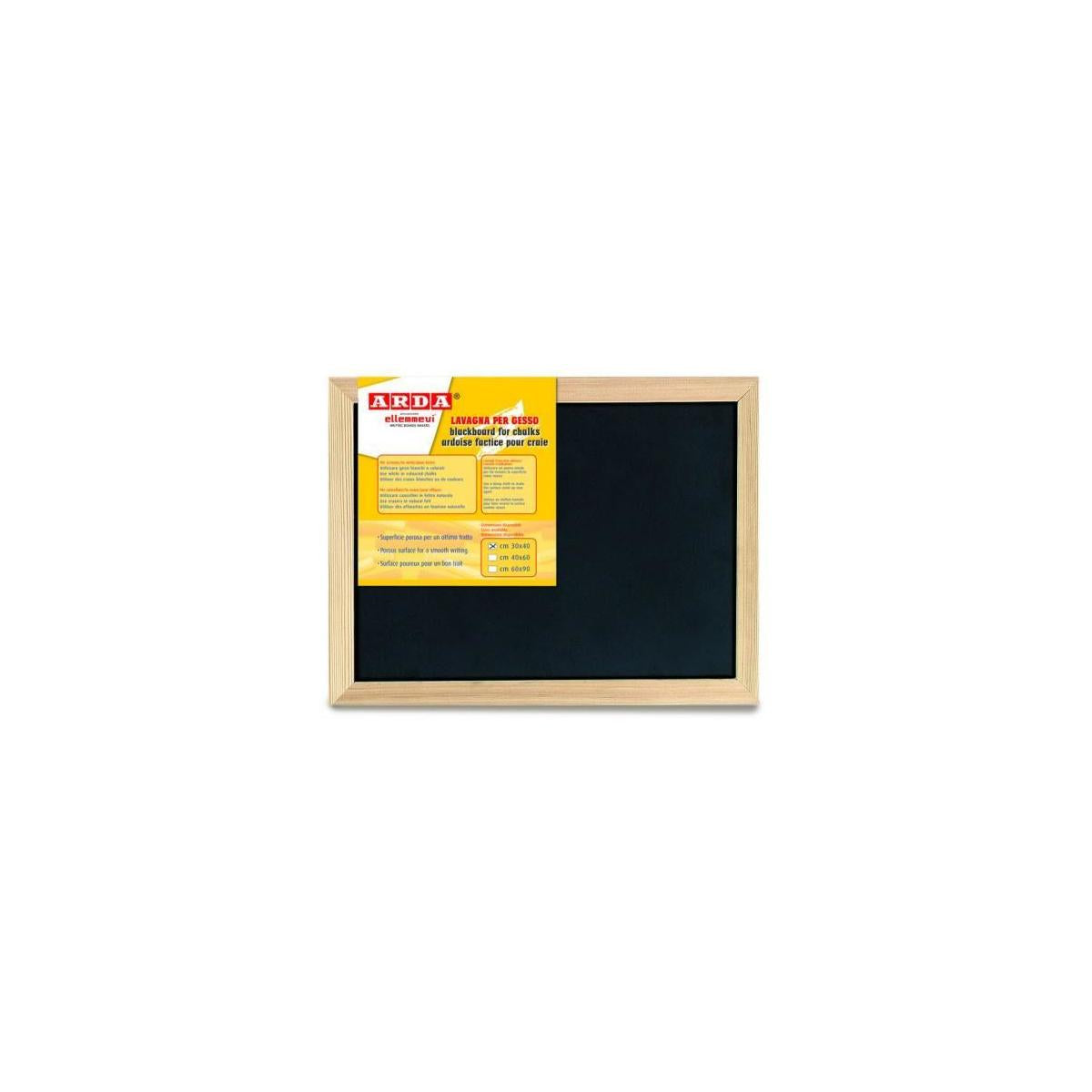 ARDA 875 lavagna e accessori Nero Legno