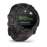 Garmin Instinct 3 AMOLED 3,3 cm (1.3 pollici) 50 mm Digitale 416 x 416 Pixel Touch screen Nero GPS (satellitare)