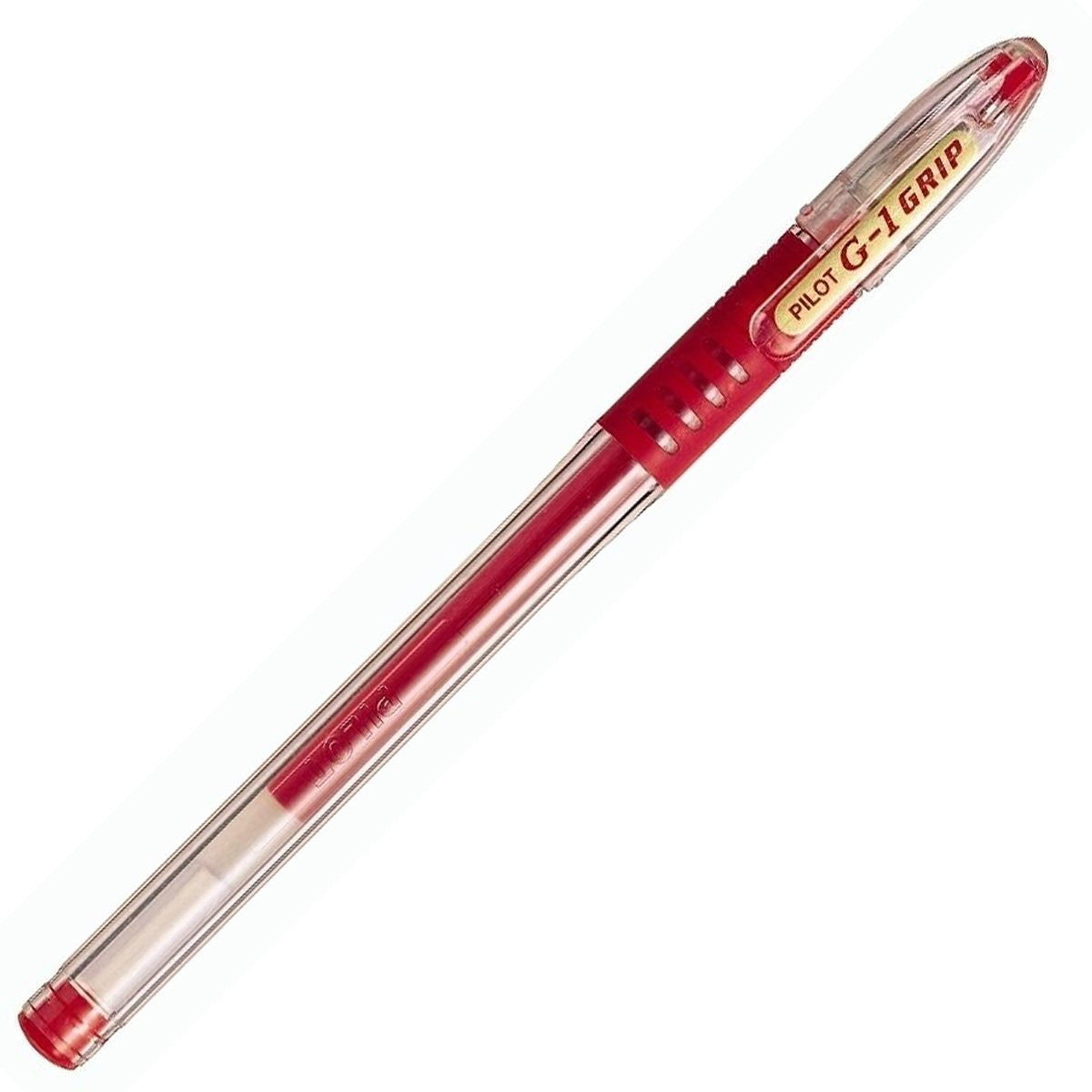 Pilot Bolígrafo Roller BL-G1-7T Tinta Gel Roja Punta Fina 0,7 mm Pack 12