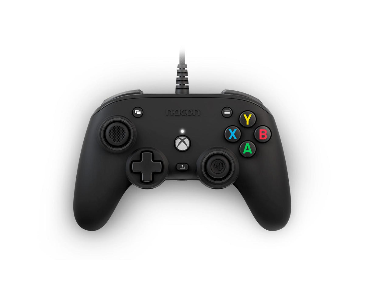 NACON BGNXBXPROCOMPACTBLA Pro Compact Controller Designed per Xbox Series X S Xbox One e PC con Windows 10
