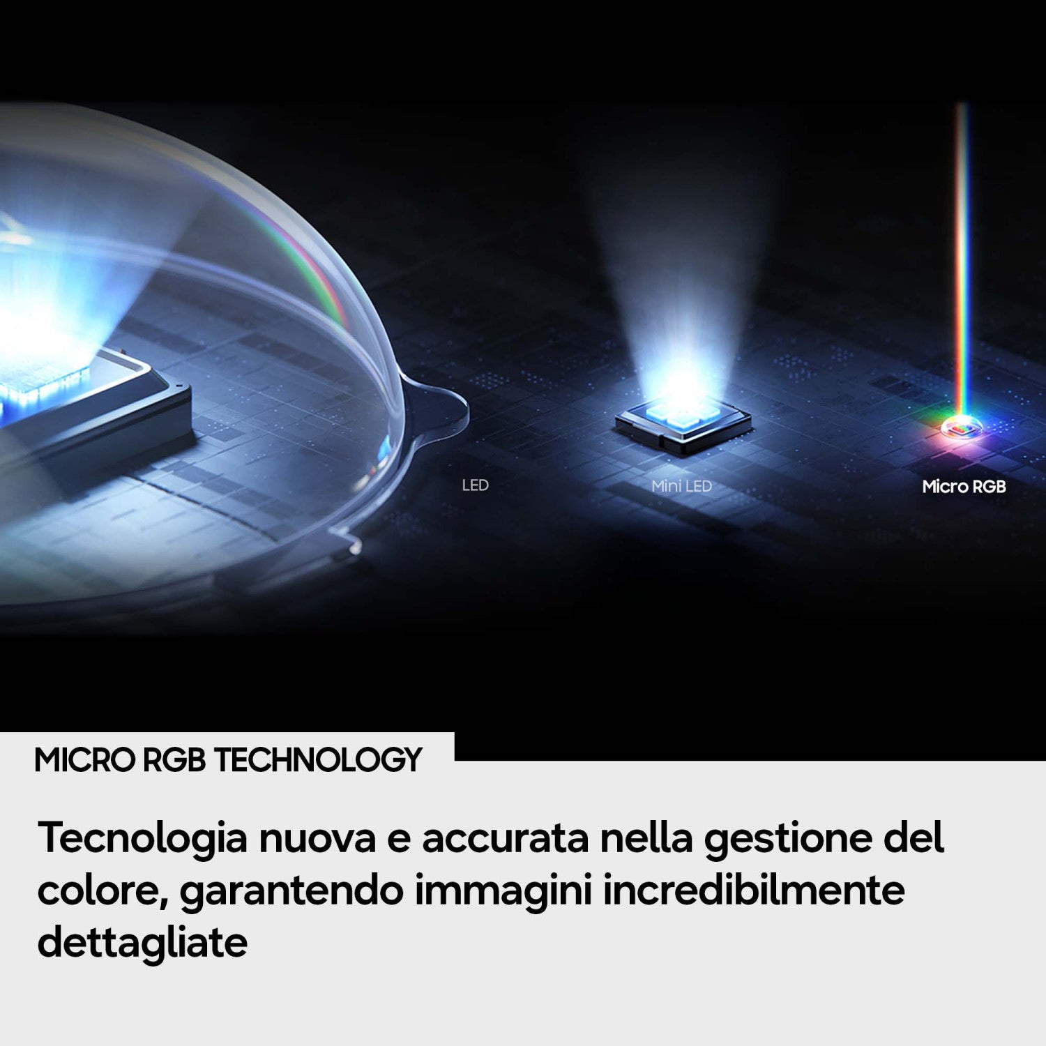 Samsung Micro RGB AI TV 85 pollici MRE85R95HATXZT, Micro RGB AI Engine Pro, 4K AI Upscaling Pro, Glare Free, Motion Xcelerator 165Hz, Dolby Atmos OTS , Infinity Air Design, Vision AI Smart TV, 2026