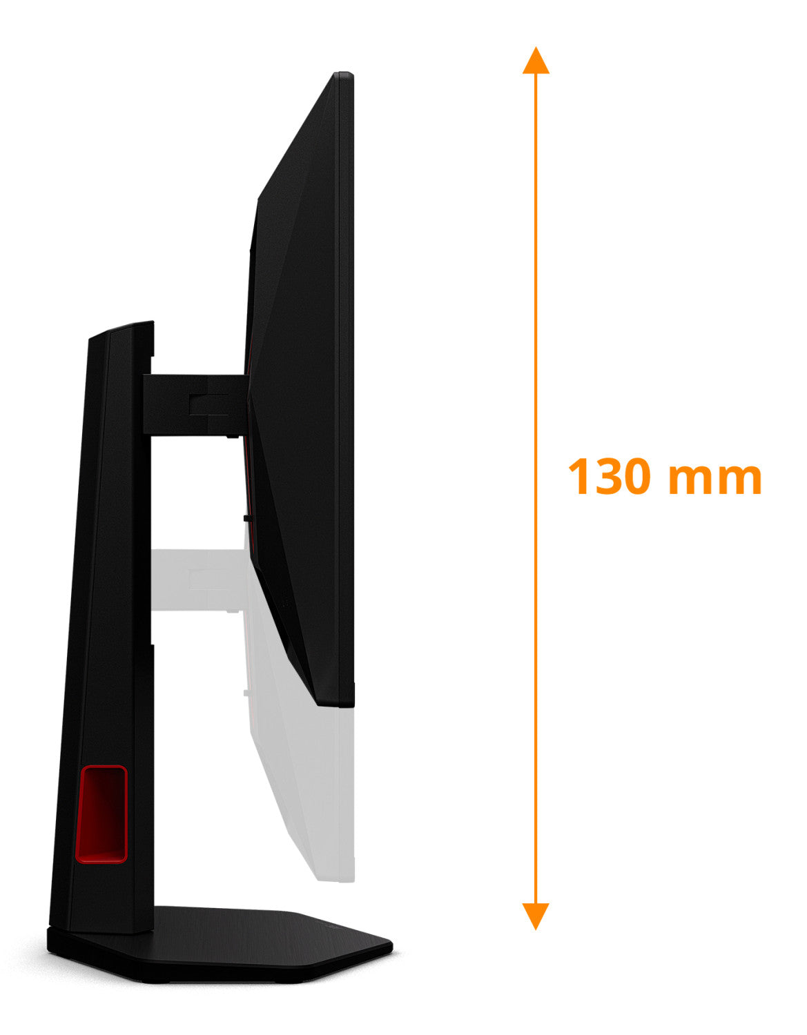 AOC G4 25G4KUR Monitor PC 62,2 cm (24.5") 1920 x 1080 Pixel Full HD LED Nero, Rosso