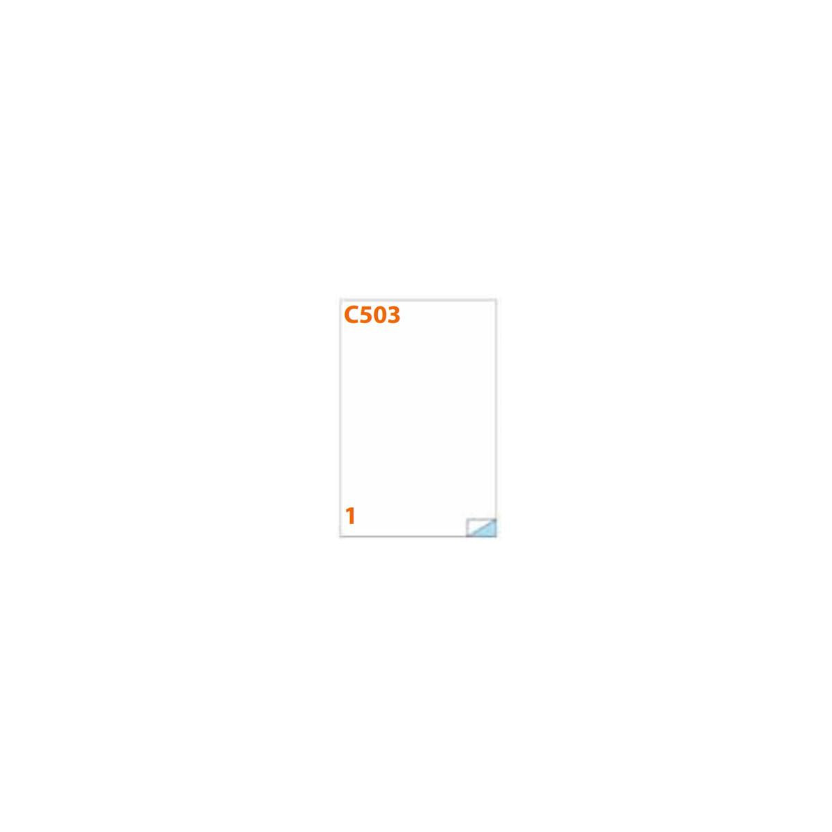 Markin 210C503VE etichetta autoadesiva Rettangolo Permanente Verde 100 pz