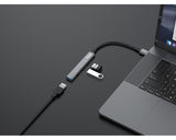 Equip 128960 hub di interfaccia USB 3.2 Gen 1 (3.1 Gen 1) Type-A 5000 Mbit/s Nero, Grigio