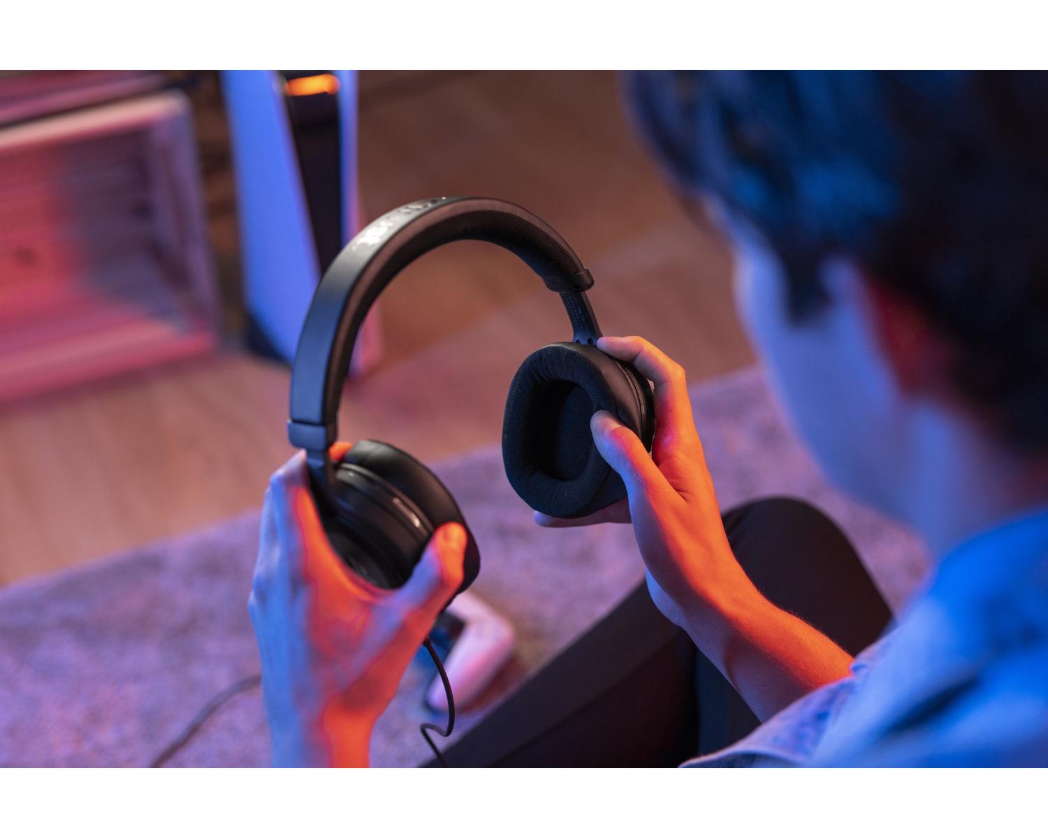 Trust GXT 498 Forta Auricolare Cablato A Padiglione Giocare Nero