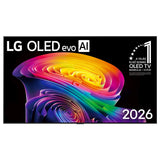 LG OLED evo AI OLED55C61LA TV 139,7 cm (55") 4K Ultra HD Smart TV Wi-Fi Nero