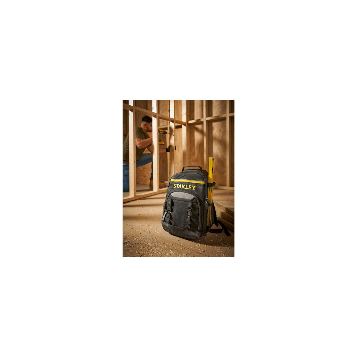 Stanley STST1-72335 zaino Nero, Giallo Nylon